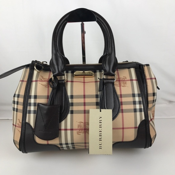 burberry purse plaid